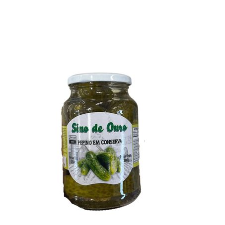 PEPINO EM CONSERVA SINO DE OURO 300G