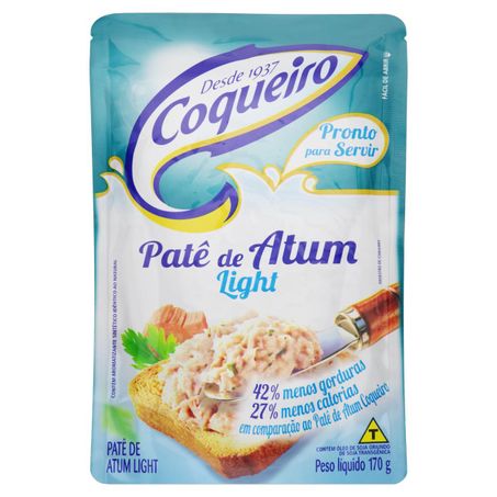 PATÊ DE ATUM LIGHT COQUEIRO SACHÊ