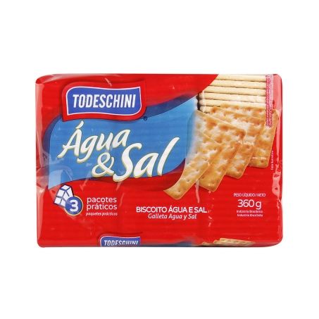 Biscoito Todeschini Água E Sal 360g