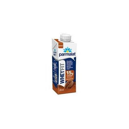 Bebida Láctea UHT Parmalat WheyFit Cappuccino Zero Lactose Caixa com Tampa 250ml