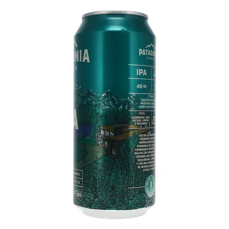 Cerveja IPA Patagonia Puro Malte Lata 473ml 360-9