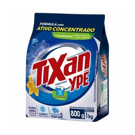 LAVA ROUPA PÓ TIXAN PRIMAVERA SACHET 800G