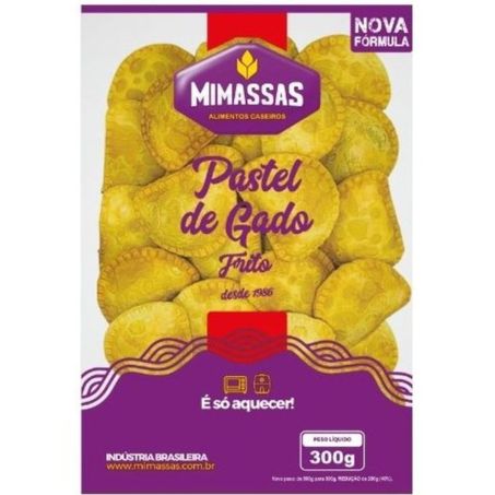 Pastel frito so aquecer mimassas cong gado pcc/300g