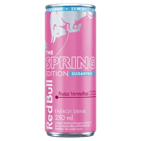 Energético Red Bull frutas vermelhas 250ml