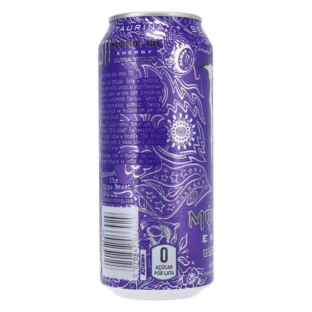 Energético Monster Ultra Violet Sem Açúcar 473Ml 360-26