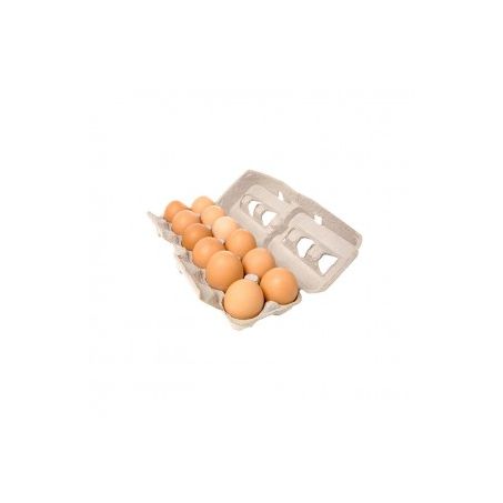 Ovos vermelhos jumbo embalados c/10un carminatti