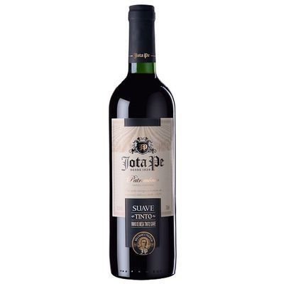 Vinho tinto suave jota pe 1l