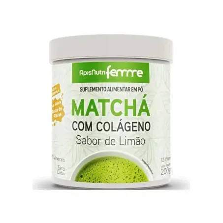 MATCHA SOLUVEL LIMAO 200G - APISNUTRI
