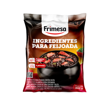 Ingredientes para feijoada frimesa800g