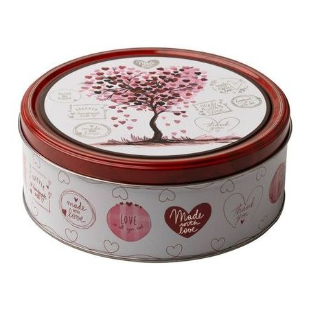 BISCOITO JACOBSENS 150G HEARTS LATA DINAMARCA