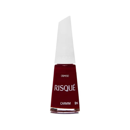 Esmalte Cremoso Risqué Carmim 8Ml