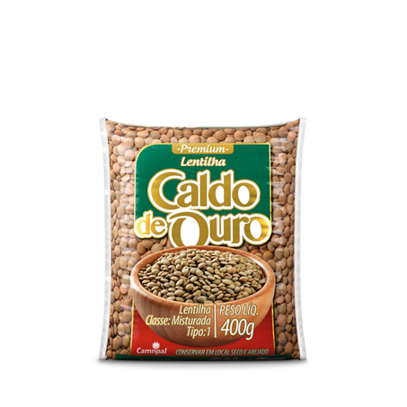 Lentilha caldo de ouro 400g
