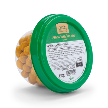 Amendoim Natural Japonês Euro Company 150G