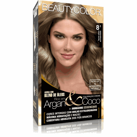 Tintura Beauty Color 8.1 Louro Claro