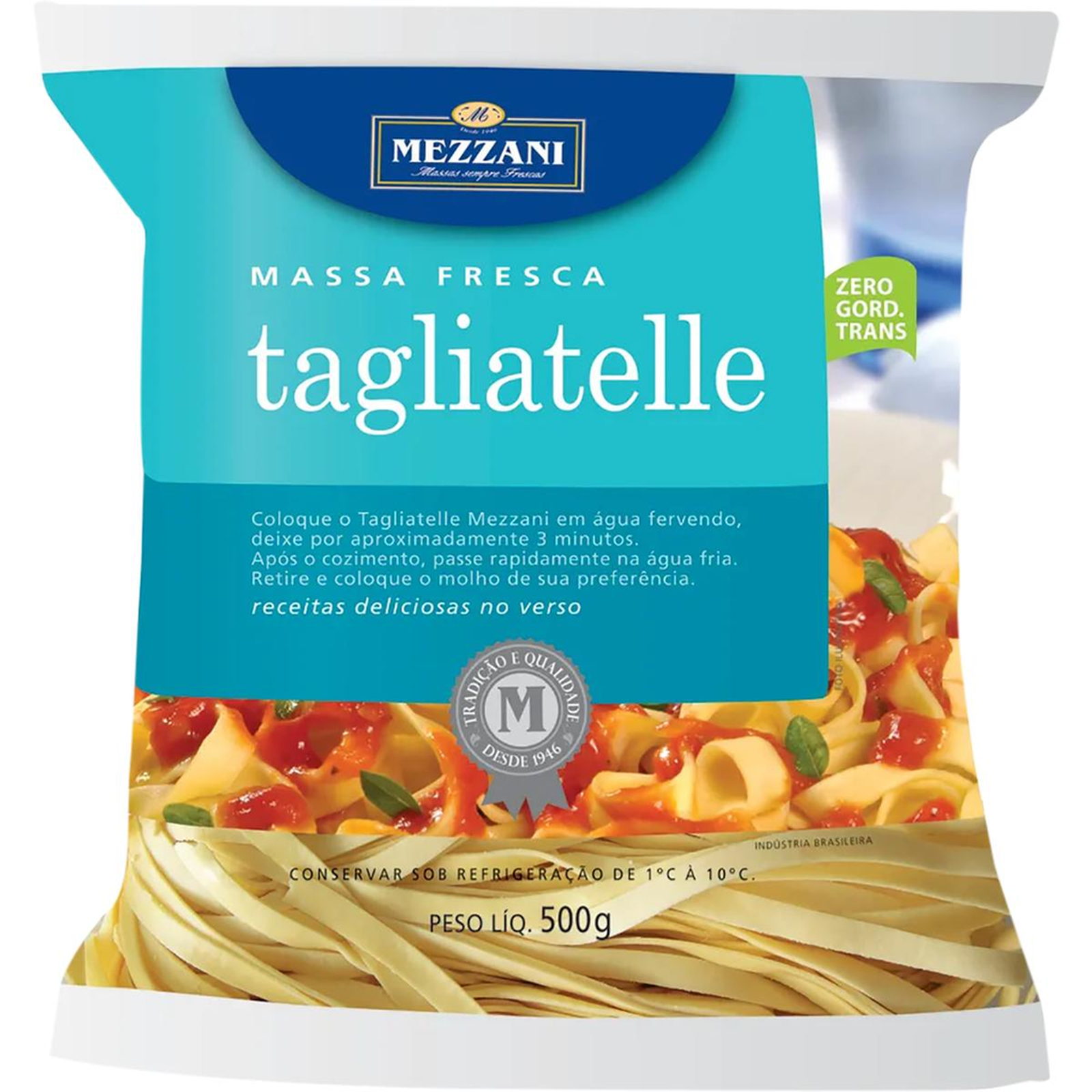 Massa Mezzani 500g - Tagliatelle