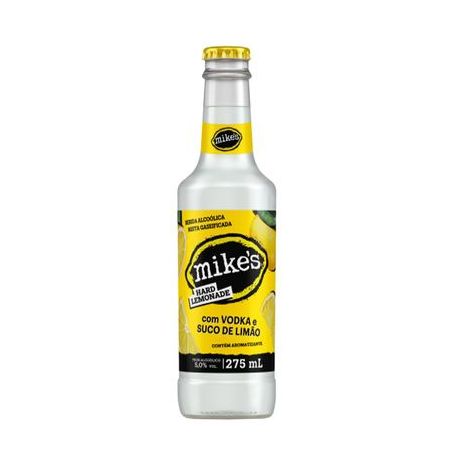 Bebida Mike's Hard Lemonade Vodka Suco de Limão 275ml