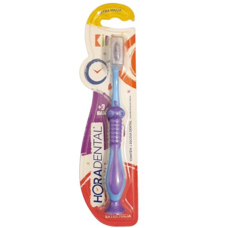 Escova dental hora dental h kids infantil extra macia (+ de 03 anos)