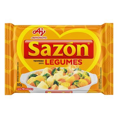 Tempero amarelo sazón 60g