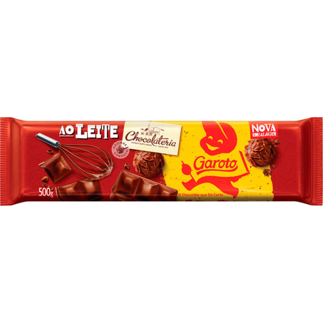 Cobertura de Chocolate Garoto 500g - Ao Leite