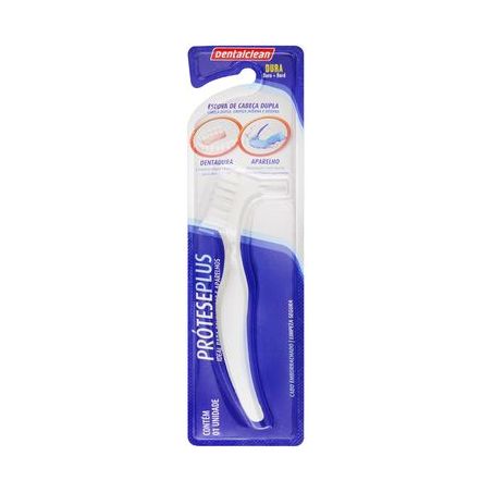 ESCOVA P/PROTESES PLUS DENTALCLEAN DURA 