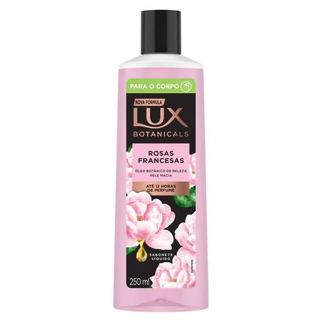 Sabonete Líquido Lux Botanicals Rosas Francesas Frasco 250Ml