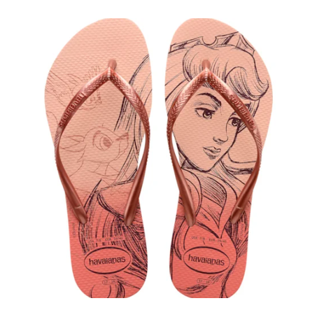 SANDALIA HAVAIANAS SLIM PRINCESS ROSA BALLET N°35-36