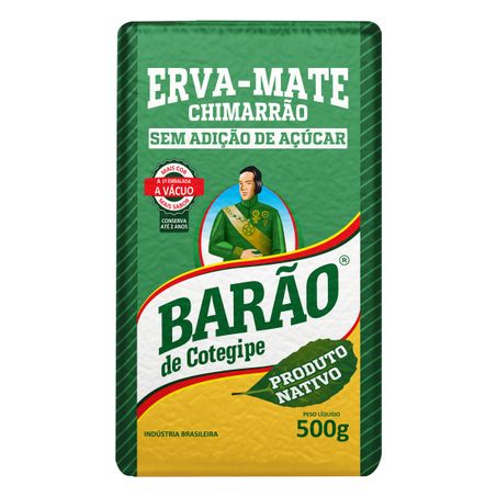 Erva-mate chimarrão a vácuo barão de cotegipe