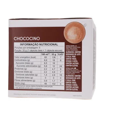 Cápsula Nescafé Dolce Gusto Chococino 10un 150g 
  360-10