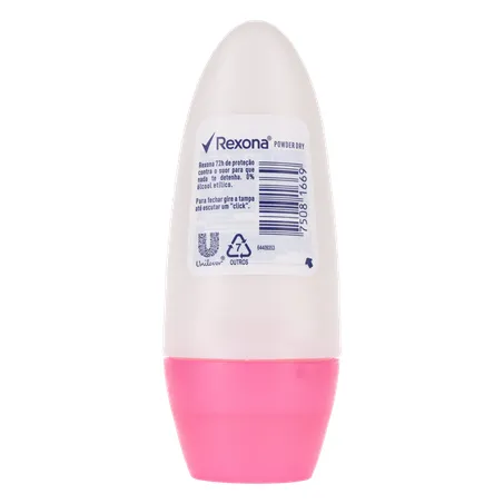 Antitranspirante Roll-on Rexona Powder Dry Frasco 50ml 360-17