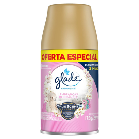 Desodorizador Glade Auto Lembrancas Infancia  269Ml