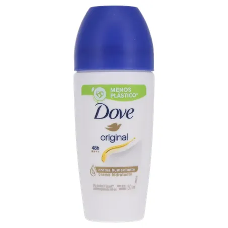 Desodorante Antitranspirante Roll-On Dove Original 50ml 360-0