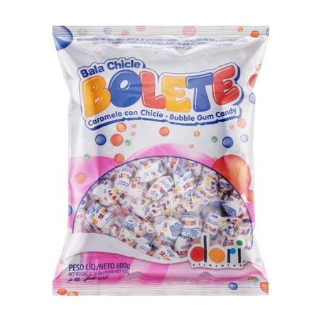 BALA CHICLE BOLETE DORI 600G