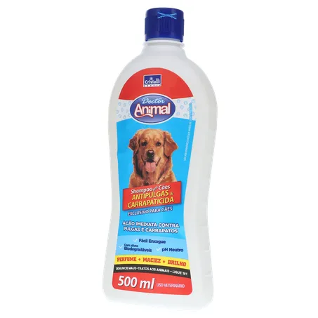 Shampoo Dr Animal 500ml Anti Pulgas 360-2