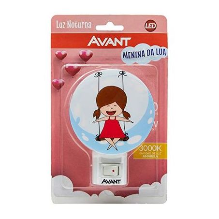 LUZ NOTURNA LED AVANT AM3000K 1W MENINA