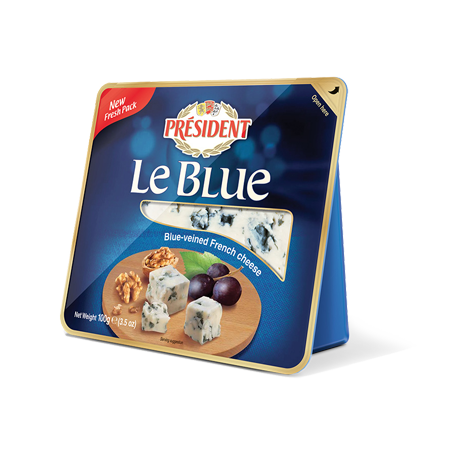 Queijo president le blue 100g