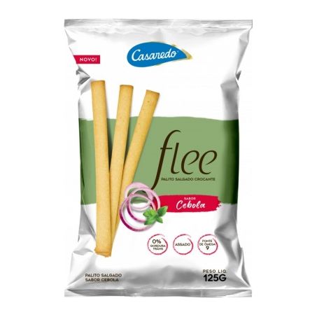 Palito salgado cebola flee casaredo 125g