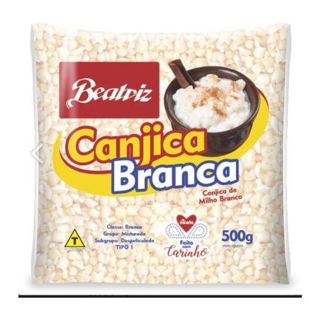 Canjica de milho branca beatriz 500g