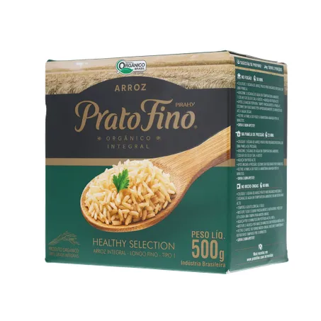 ARROZ PRATO FINO 500G ORGANICO 360-3