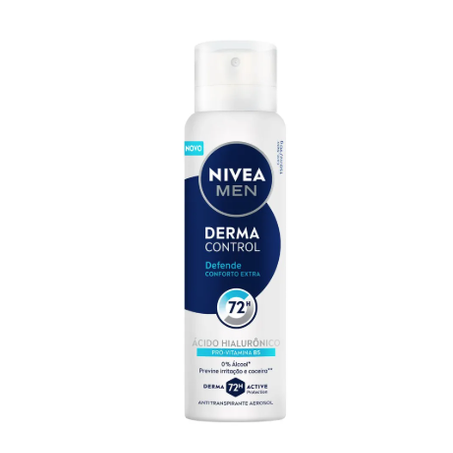 DESOD.NIVEA AERO 200ML DERMA CONTROL DEFENDE FEM.