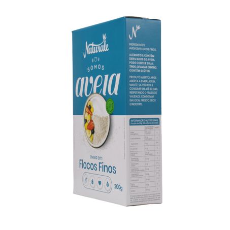 Aveia naturale flocos finos 170g 360-10