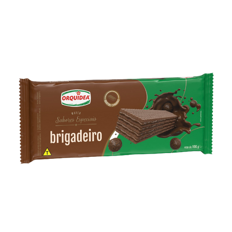 Wafer Orquidea Sabores Especiais 100g