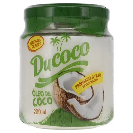 ÓLEO DE COCO DUCOCO EXTRA VIRGEM VIDRO 200ML 360-1