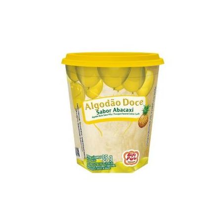 Algodão Doce Pote Abacaxi 20g