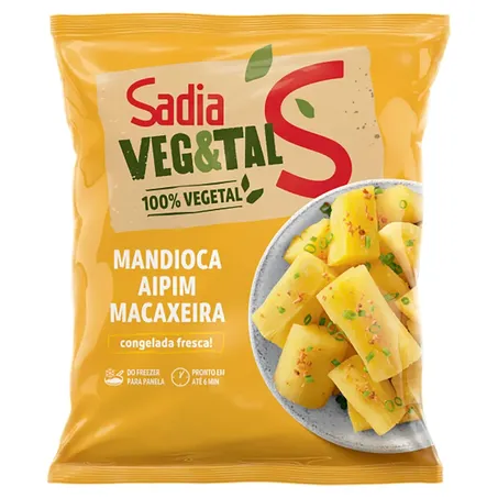 Mandioca Cong Veg & Tal Sadia 900g