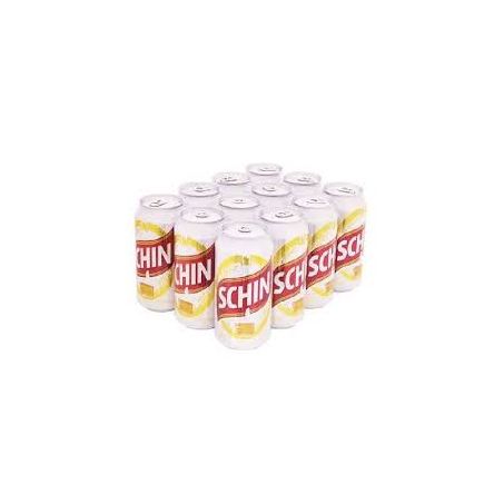 Cerveja pilsen schin lata 350ml caixa com 12 unidades