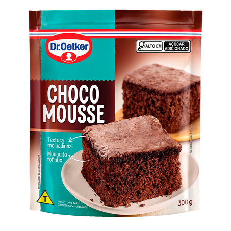 Mistura para Bolo Dr. Oetker Choco Mousse 300g