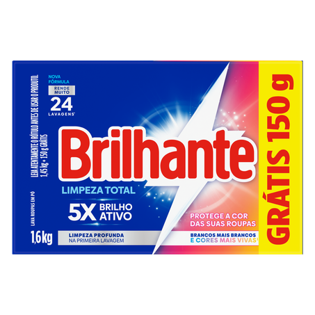 SABAO EM PO BRILHANTE HIG TOTAL 1.6KG