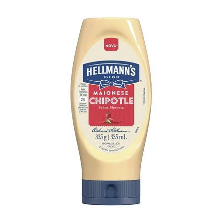 HELLMANNS MAIONESE CHIPOTLE PIMENTA 335G