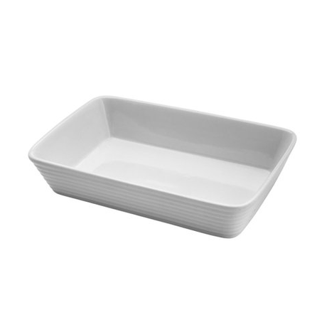 REFRATARIO LYOR PORCELANA LINEA BRANCO 29.5X20.5X5.5CM