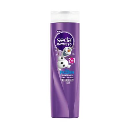 SHAMPOO SEDA JUNTINHOS FROZEN BRILHO ENC 300ML